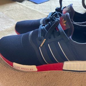 Men’d Adidas blue NMD, size 9.5